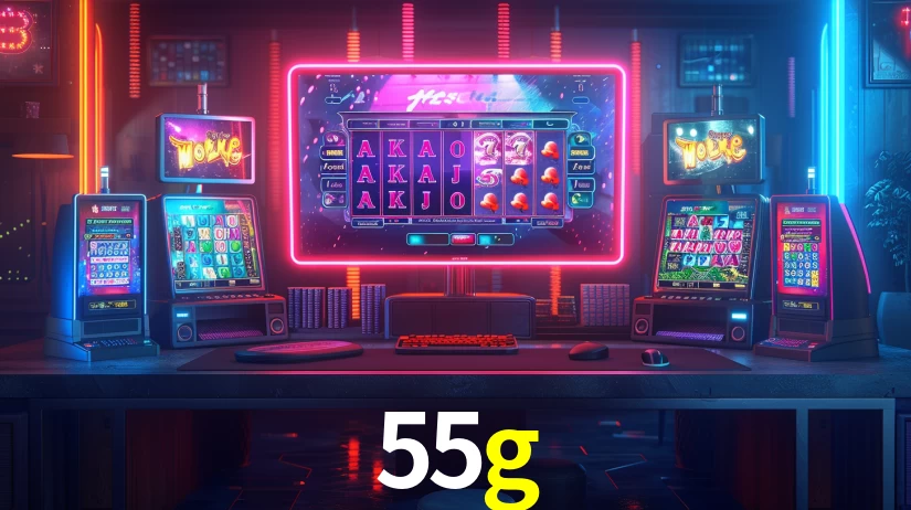 55g: Jogos de Caça-Níqueis-Altas Recompensas, Roleta-Velocidade, Blackjack-Desafios Máximos
